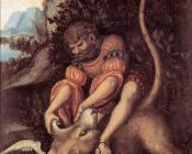 卢卡斯 伊尔 韦基奥 克拉纳赫 : Samson's Fight with the Lion